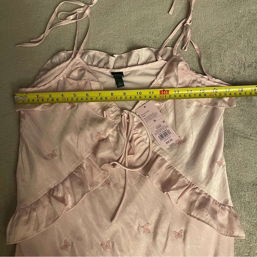 Wild Fable Light Pink Ruffle Maxi Dress - Picture 4 of 10